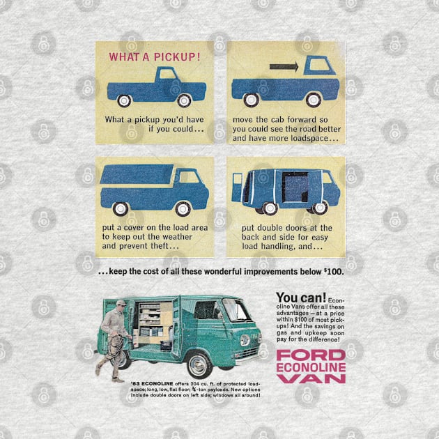 FORD ECONOLINE VAN - advert by Throwback Motors
